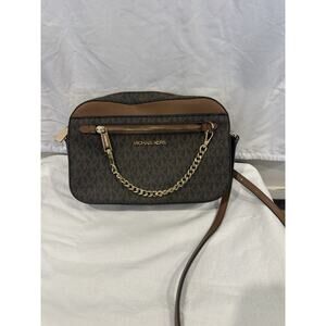 Michael Kors Jet Set Crossbody Bag Brown